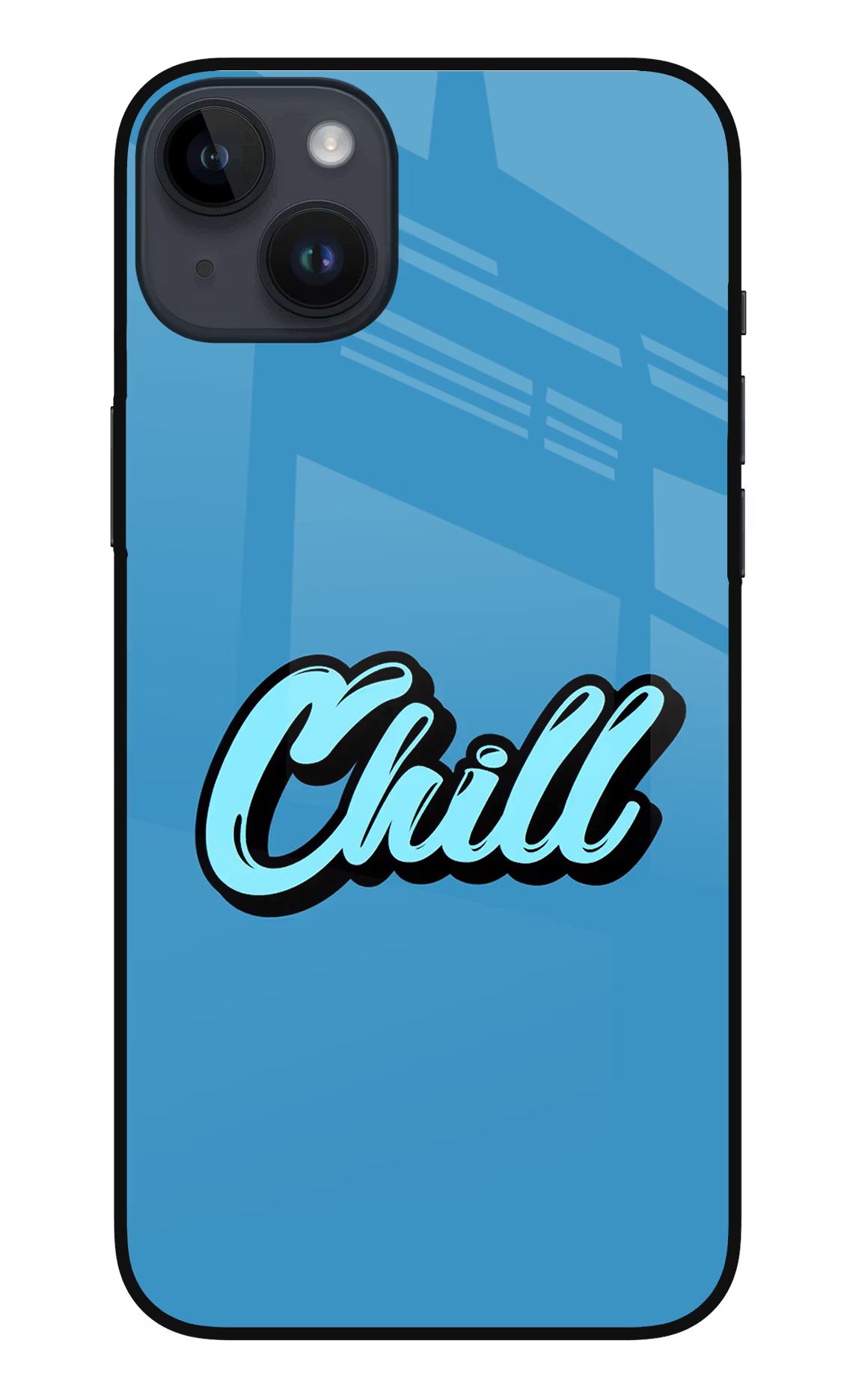 Chill iPhone 14 Plus Glass Case Back Cover by Casekaro