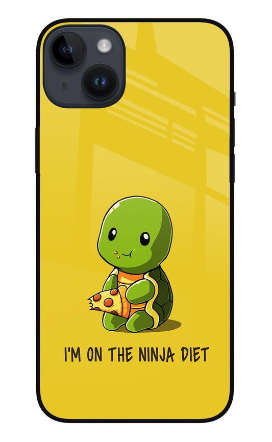 I'm on Ninja Diet iPhone 14 Plus Glass Case