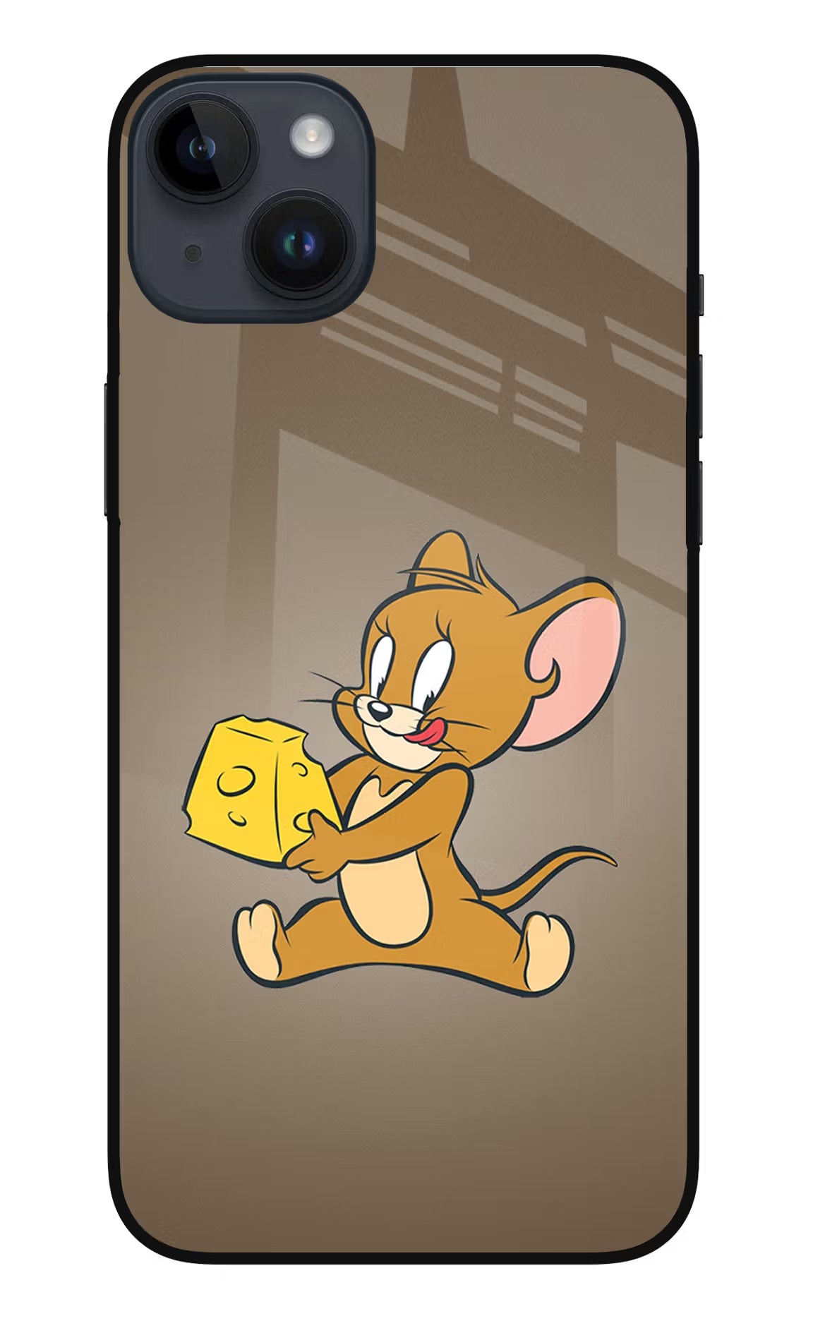 Jerry iPhone 14 Plus Glass Case Back Cover by Casekaro