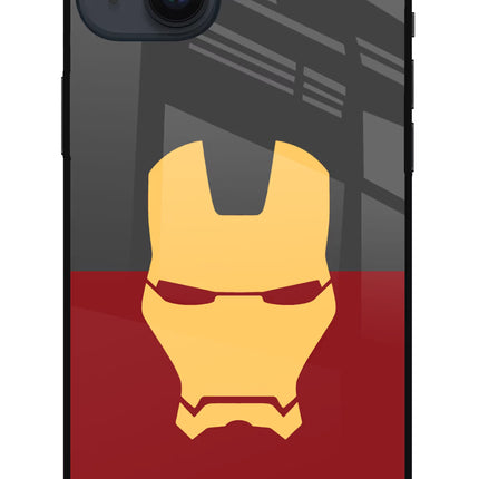Ironman iPhone 14 Plus Glass Case Back Cover by Casekaro