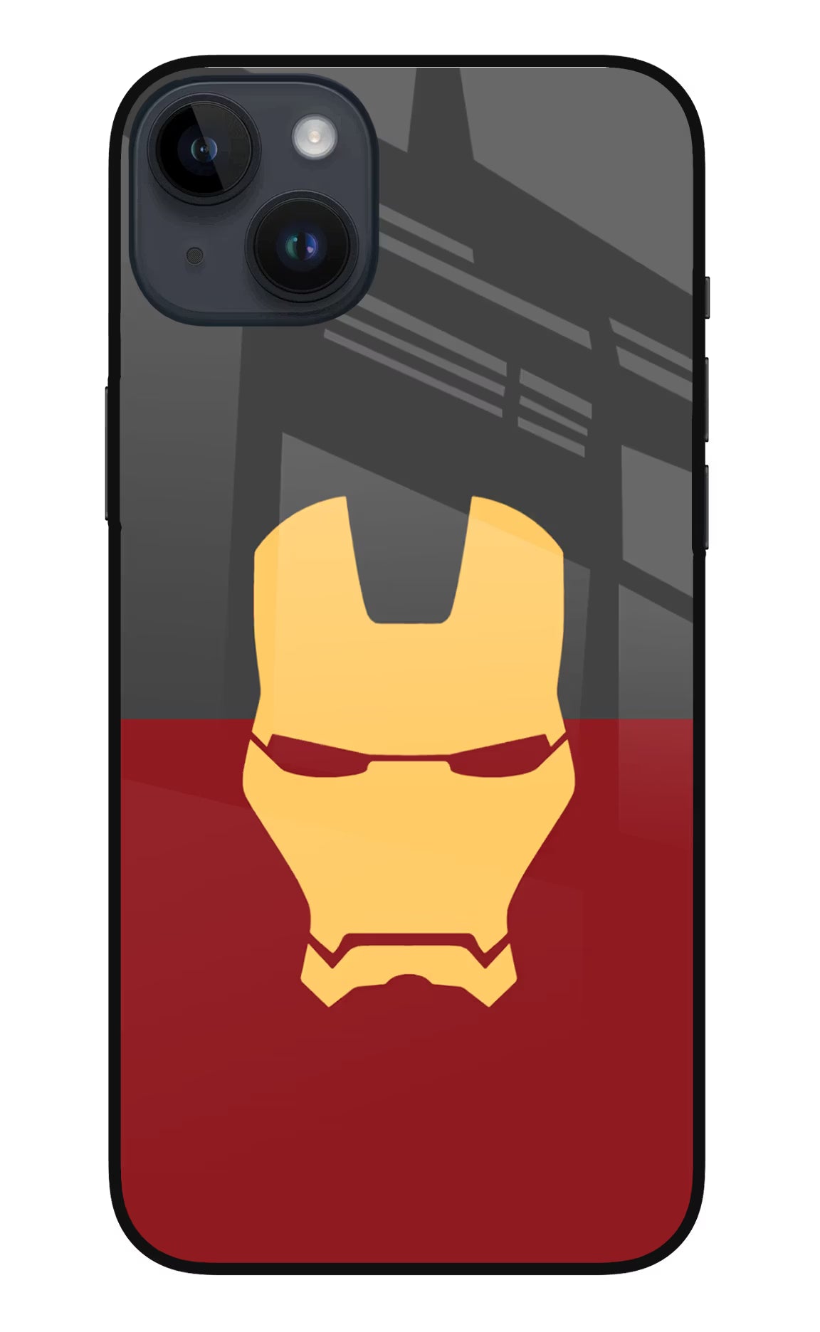 Ironman iPhone 14 Plus Glass Case Back Cover by Casekaro