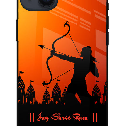 Lord Ram - 4 iPhone 14 Plus Glass Case Back Cover by Casekaro