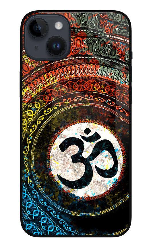 Om Cultural iPhone 14 Plus Glass Case