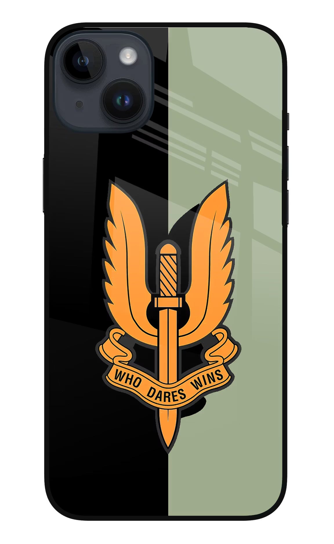 Balidan Logo iPhone 14 Plus Glass Case Back Cover by Casekaro