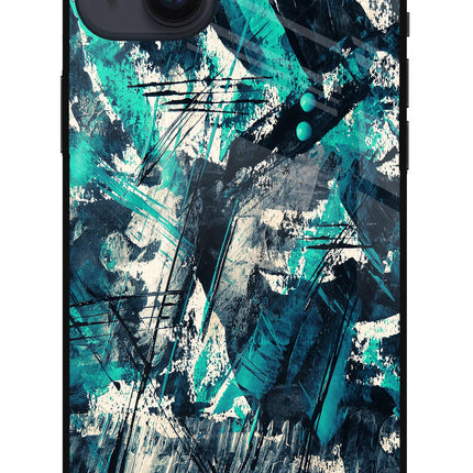 Artwork iPhone 14 Plus Glass Case Back Cover by Casekaro