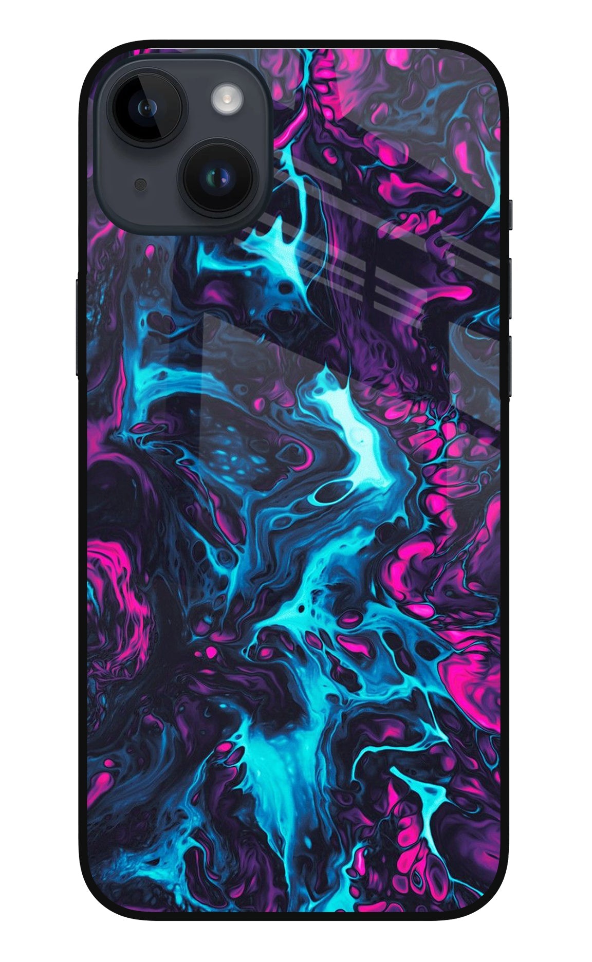 Abstract iPhone 14 Plus Back Cover