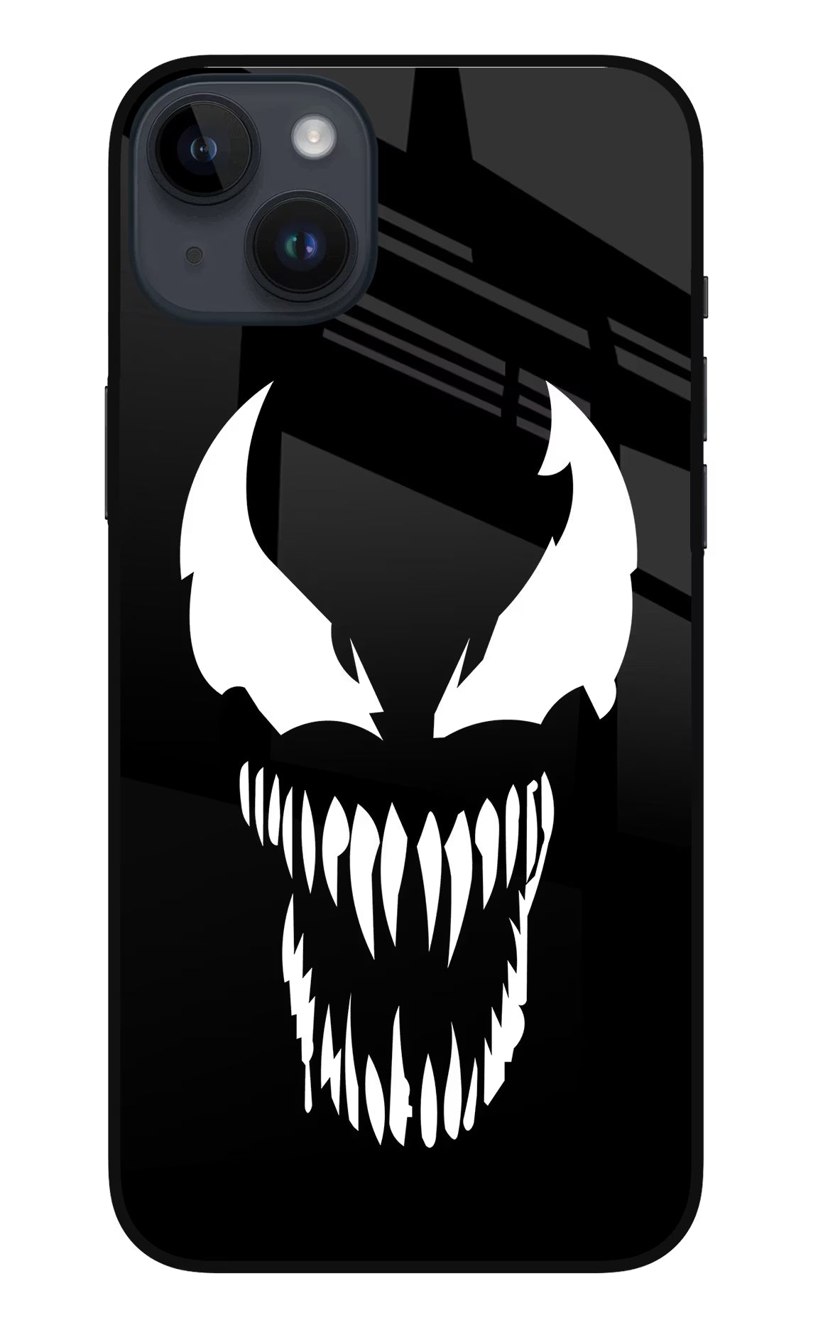 Venom iPhone 14 Plus Glass Case Back Cover by Casekaro