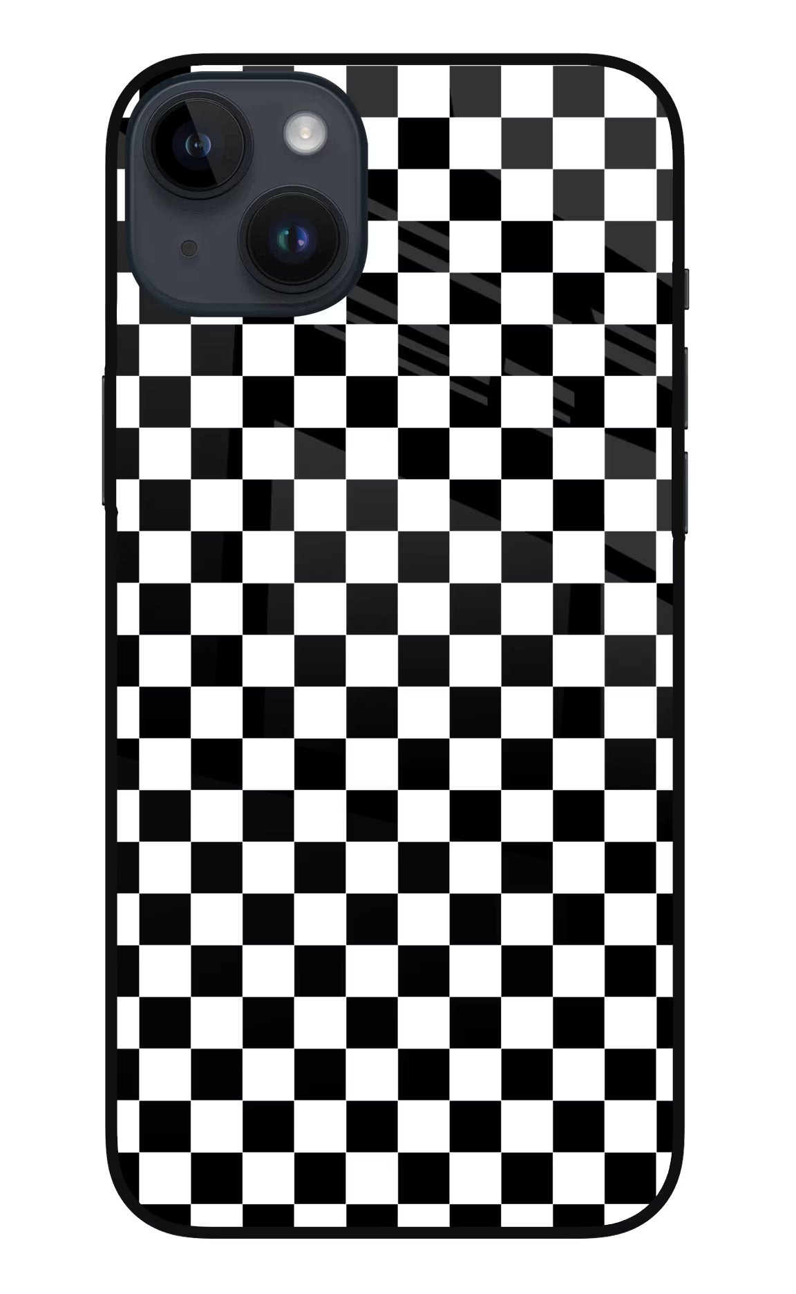 Chess Board iPhone 14 Plus Glass Case Back Cover by Casekaro