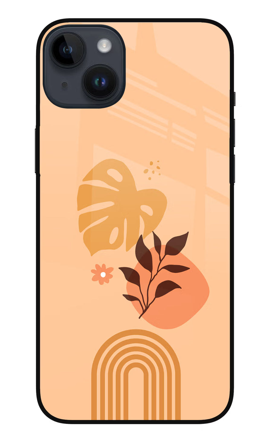 Bohemian Art iPhone 14 Plus Back Cover, Metal case