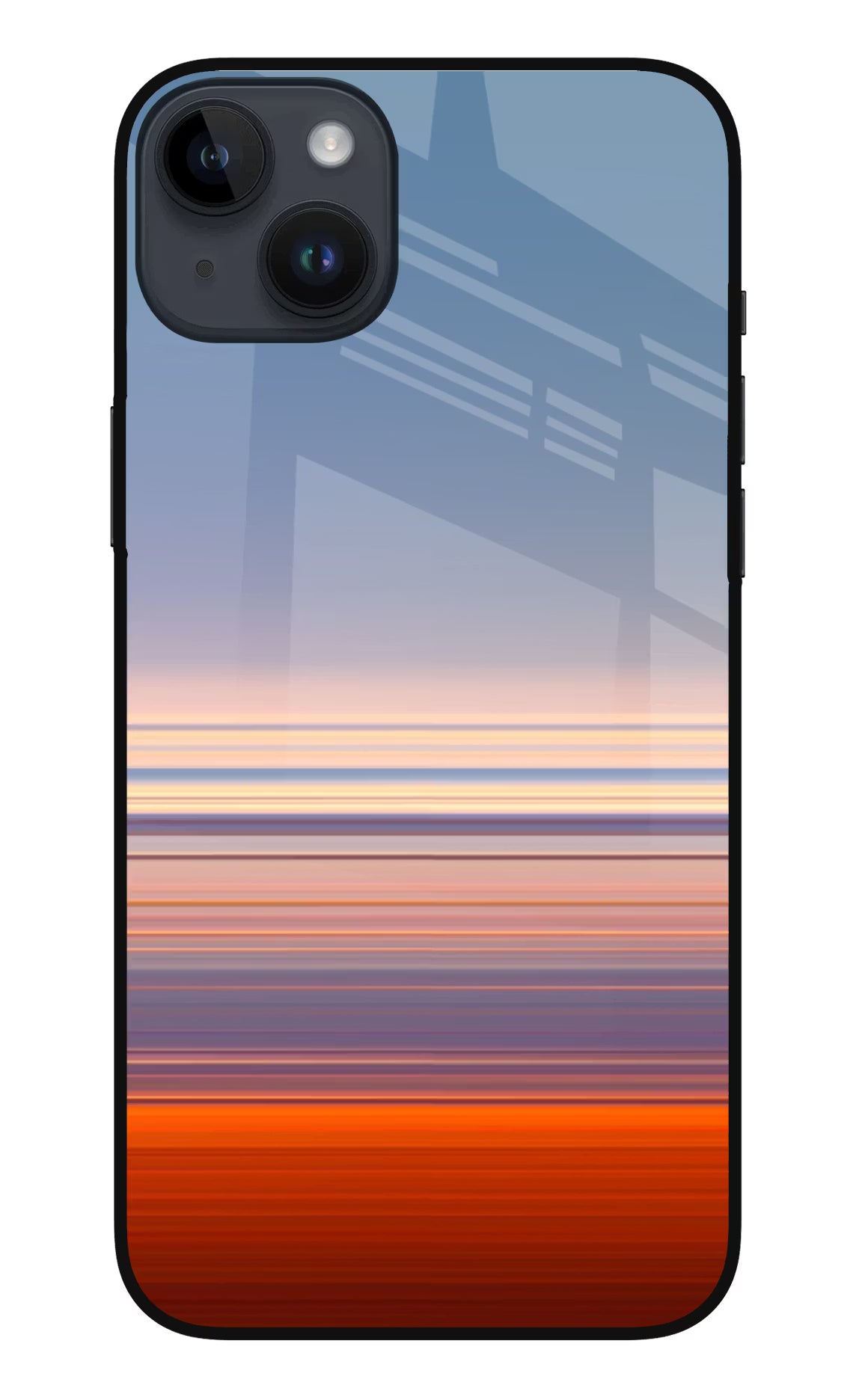 Morning Colors iPhone 14 Plus Glass Case Back Cover by Casekaro
