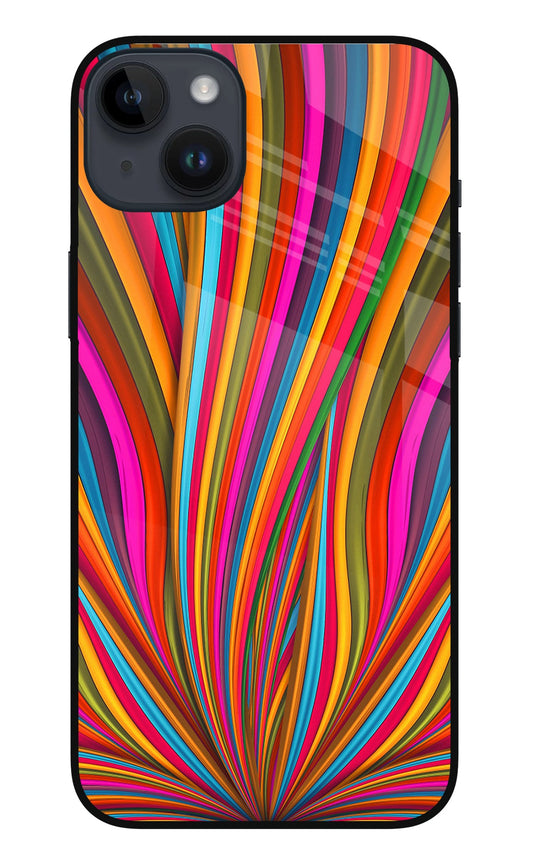 Trippy Wavy iPhone 14 Plus Glass Case