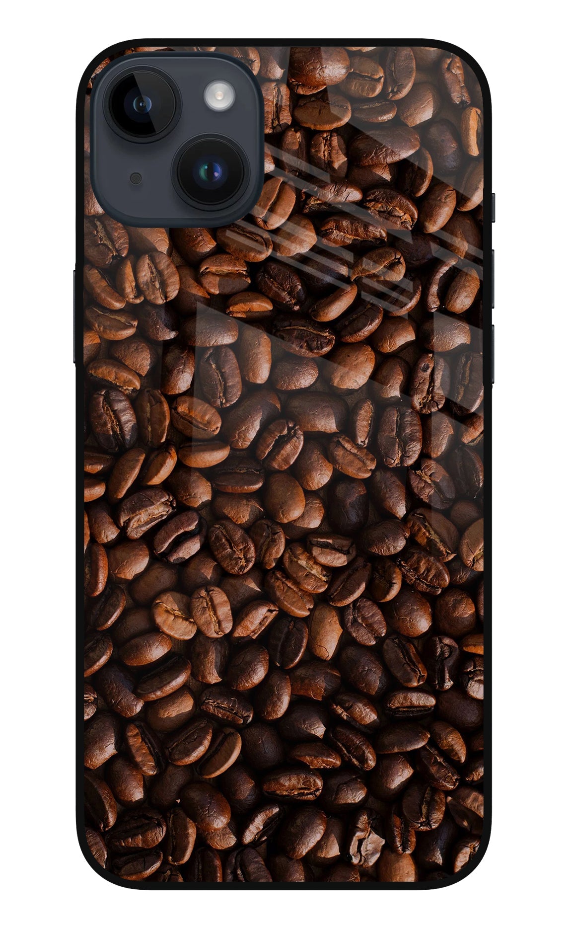 Coffee Beans iPhone 14 Plus Glass Case