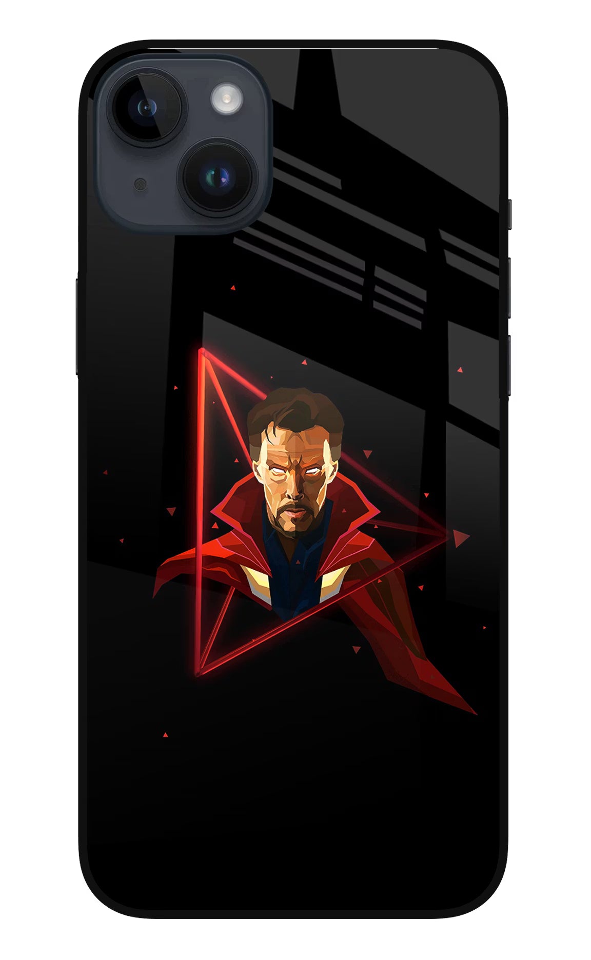 Doctor Ordinary iPhone 14 Plus Glass Case Back Cover by Casekaro