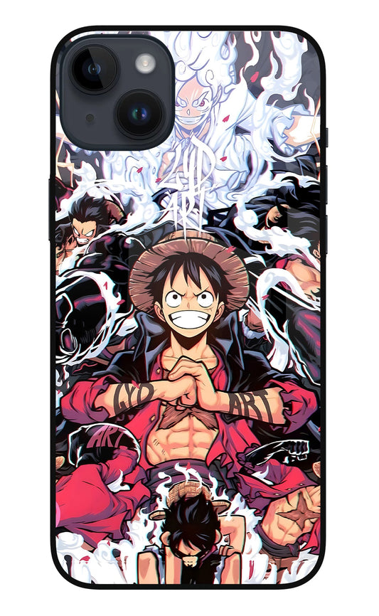 One Piece Anime iPhone 14 Plus Glass Case