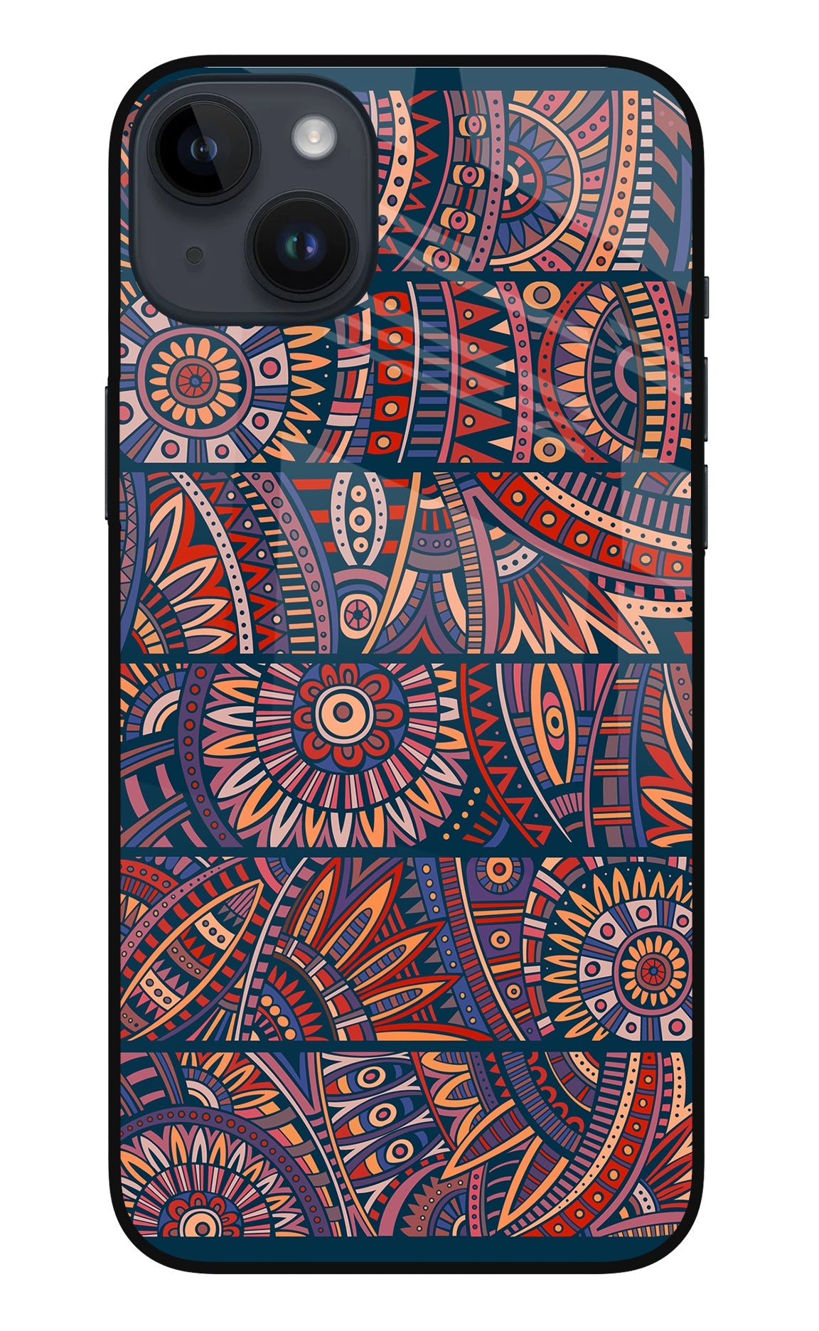 African Culture Design iPhone 14 Plus Back Cover