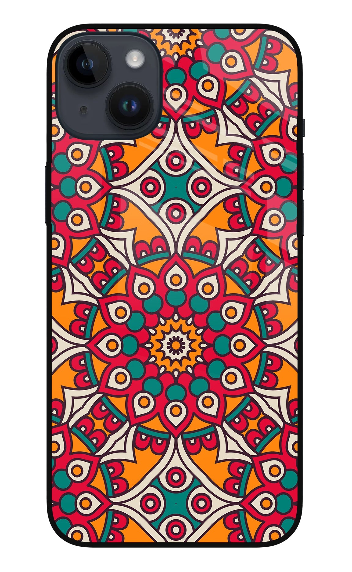 Mandala Art iPhone 14 Plus Back Cover