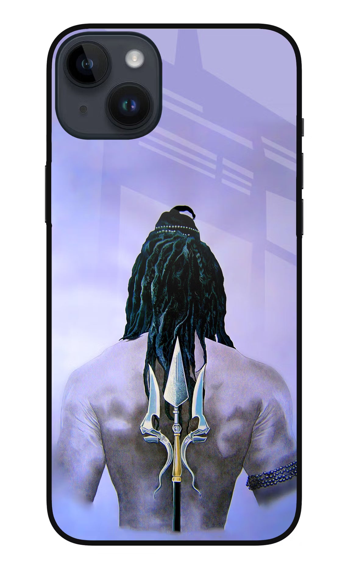 Shiva iPhone 14 Plus Glass Case Back Cover by Casekaro