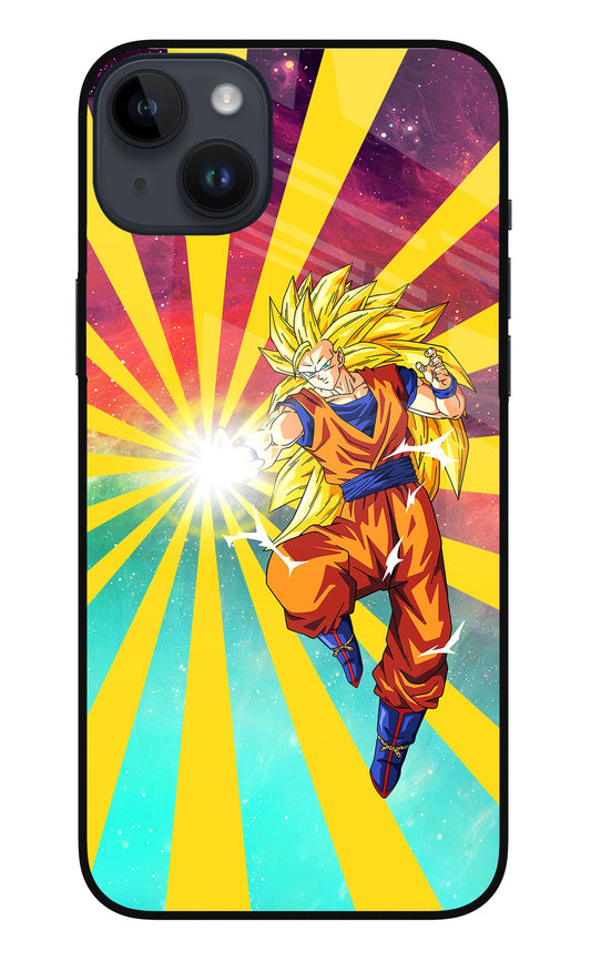 Goku Super Saiyan iPhone 14 Plus Glass Case