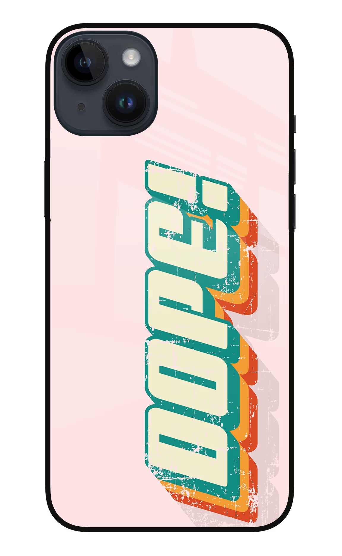 Dope iPhone 14 Plus Glass Case Back Cover by Casekaro