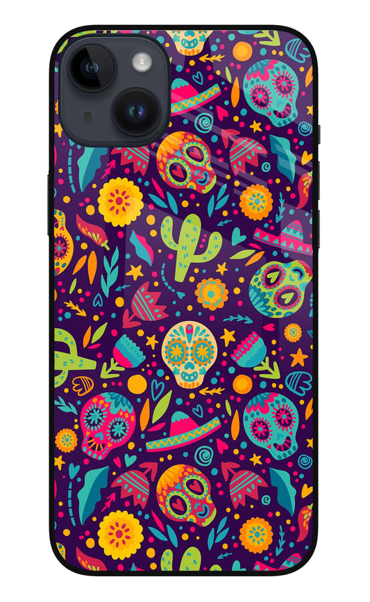 Mexican Design iPhone 14 Plus Glass Case