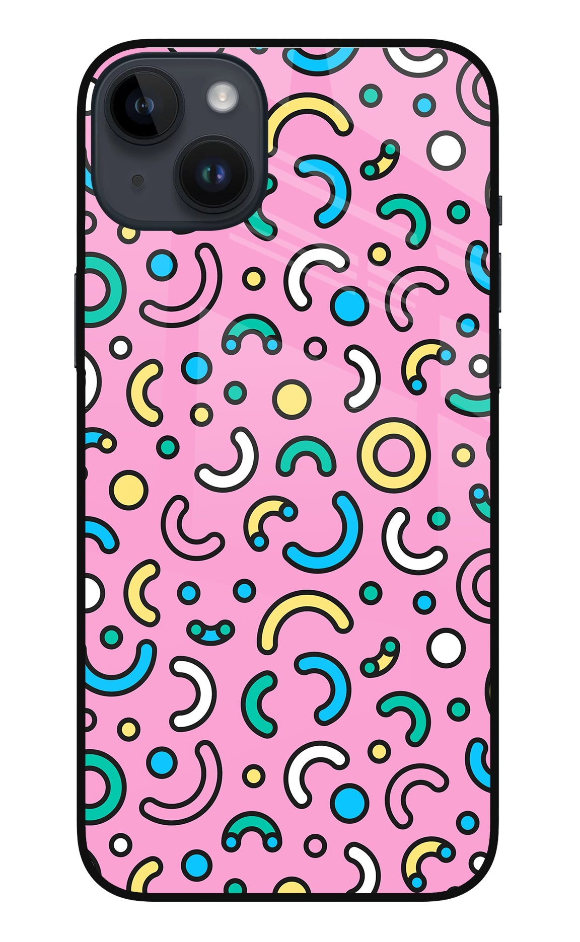 Memphis Design iPhone 14 Plus Back Cover