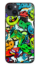Game Doodle iPhone 14 Plus Glass Case