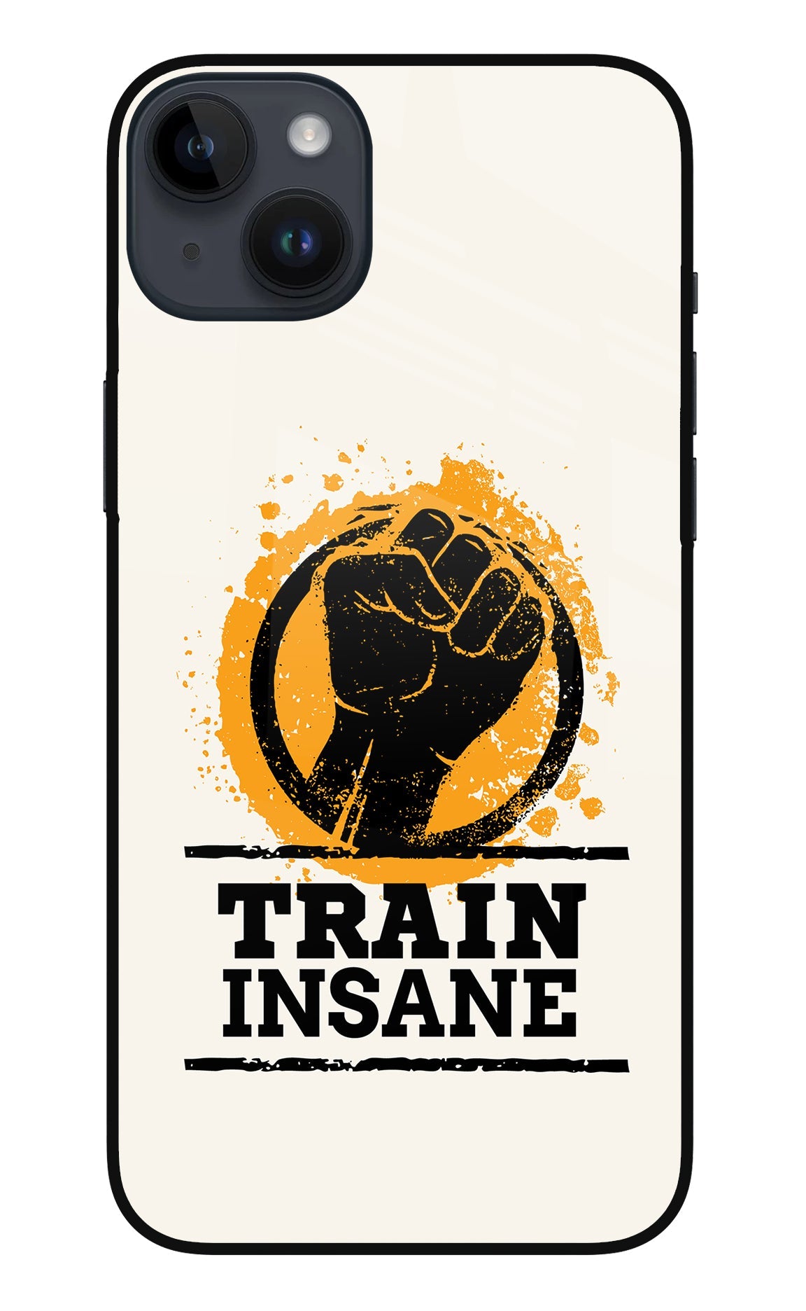 Train Insane iPhone 14 Plus Glass Case