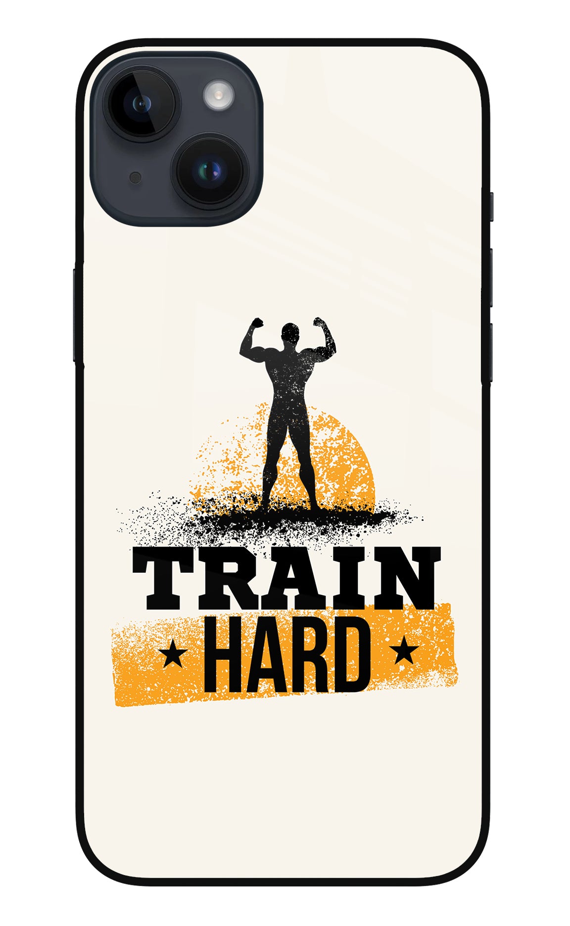 Train Hard iPhone 14 Plus Back Cover