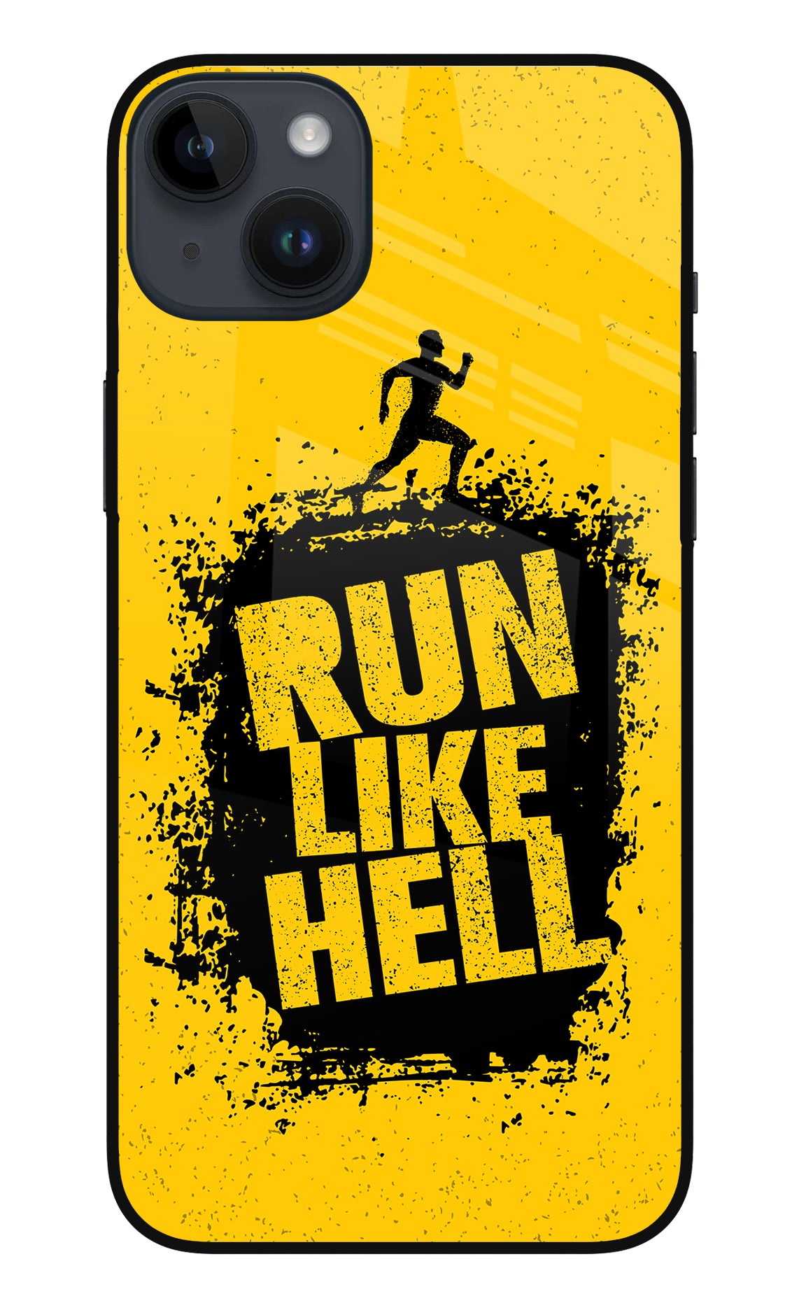 Run Like Hell iPhone 14 Plus Back Cover