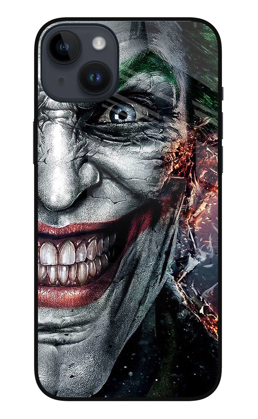 Joker Cam iPhone 14 Plus Back Cover, Metal case