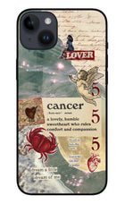 Cancer Zodiac iPhone 14 Plus Glass Case