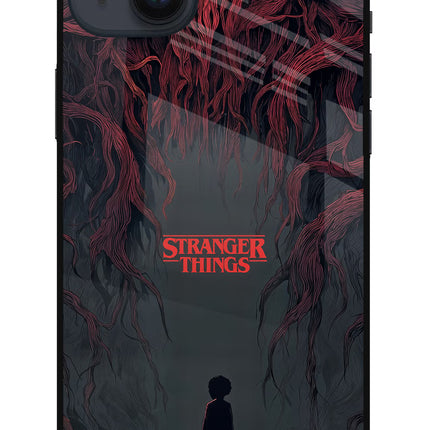Ordinary Things Dark Side iPhone 14 Plus Glass Case Back Cover by Casekaro