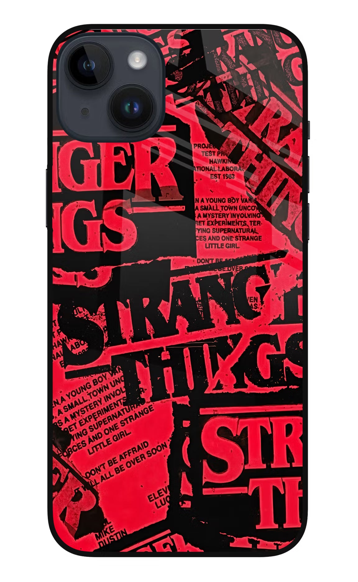 Ordinary Things iPhone 14 Plus Glass Case Back Cover by Casekaro