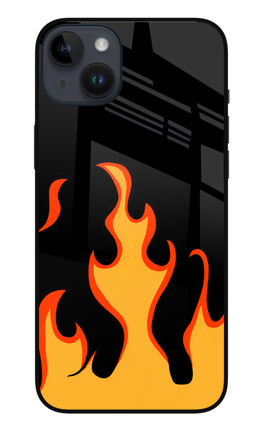 Fired Up – Black iPhone 14 Plus Glass Case
