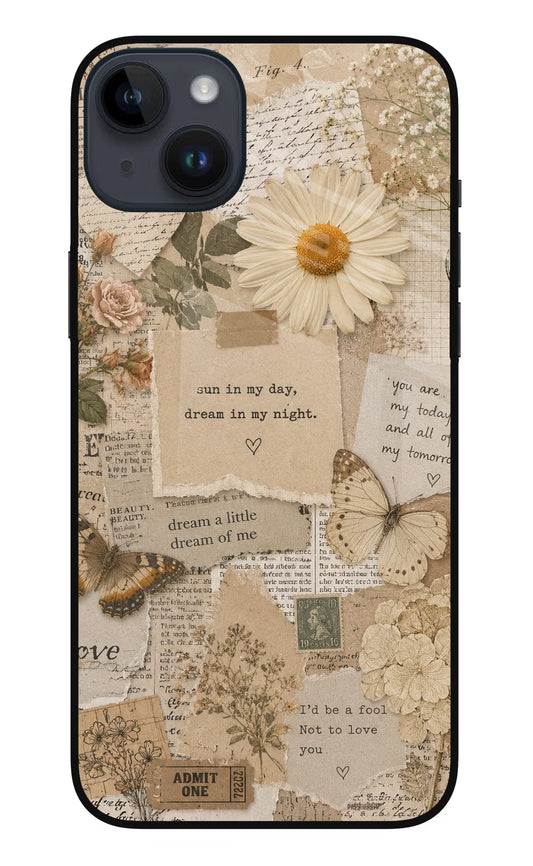 Vintage case iPhone 14 Plus Glass Case