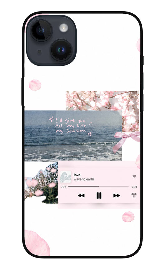 Wave to earth iPhone 14 Plus Glass Case