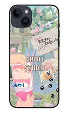 Studio Ghibli iPhone 14 Plus Glass Case