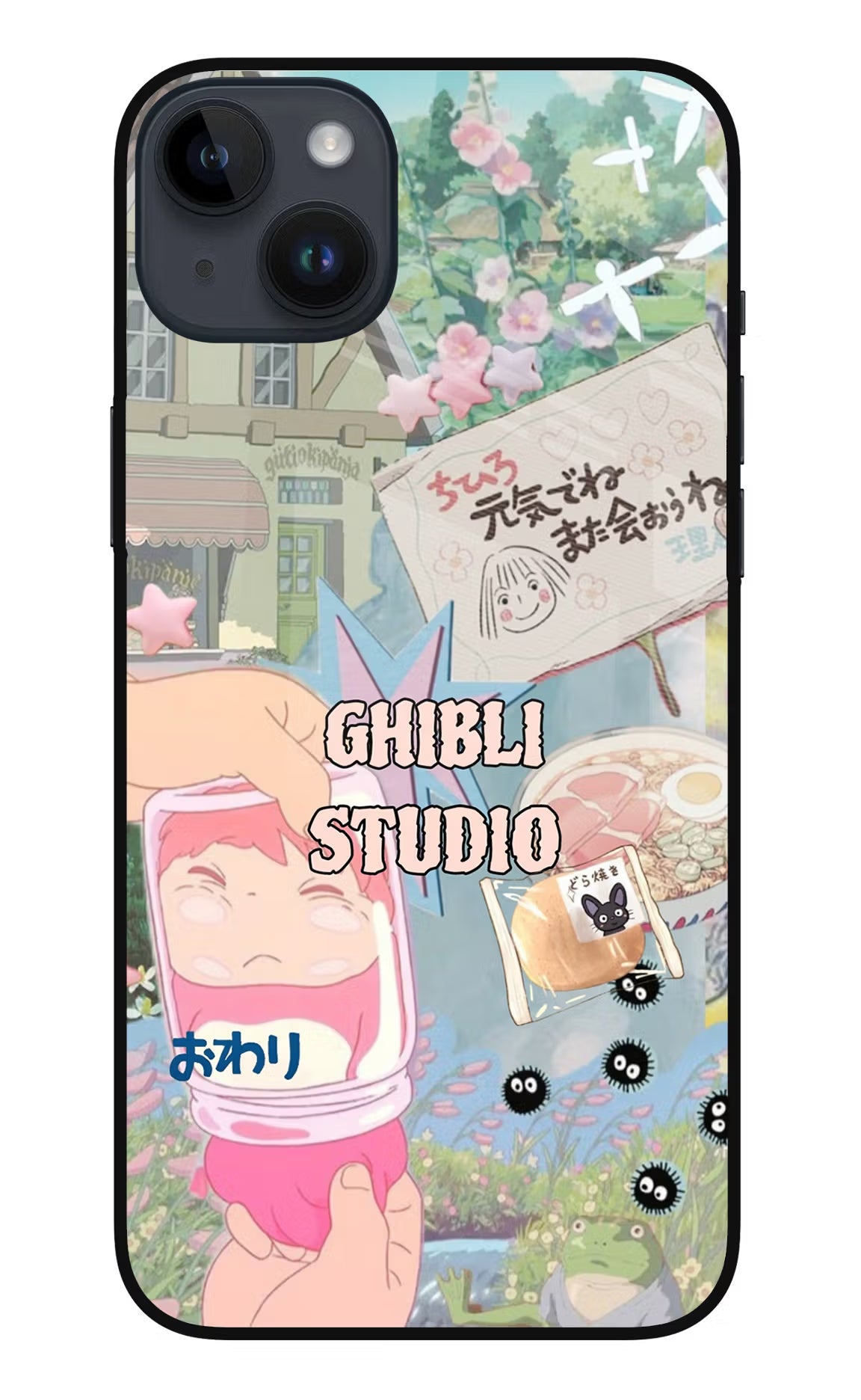 Studio Ghibli iPhone 14 Plus Glass Case