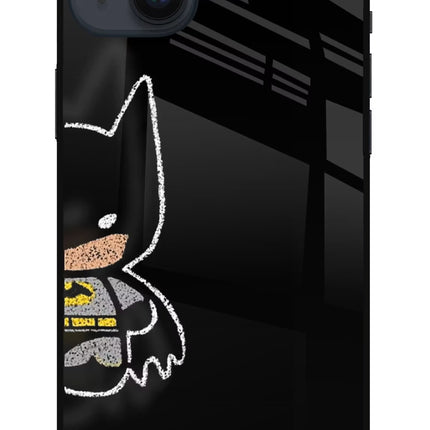 Bat Kitty iPhone 14 Plus Glass Case