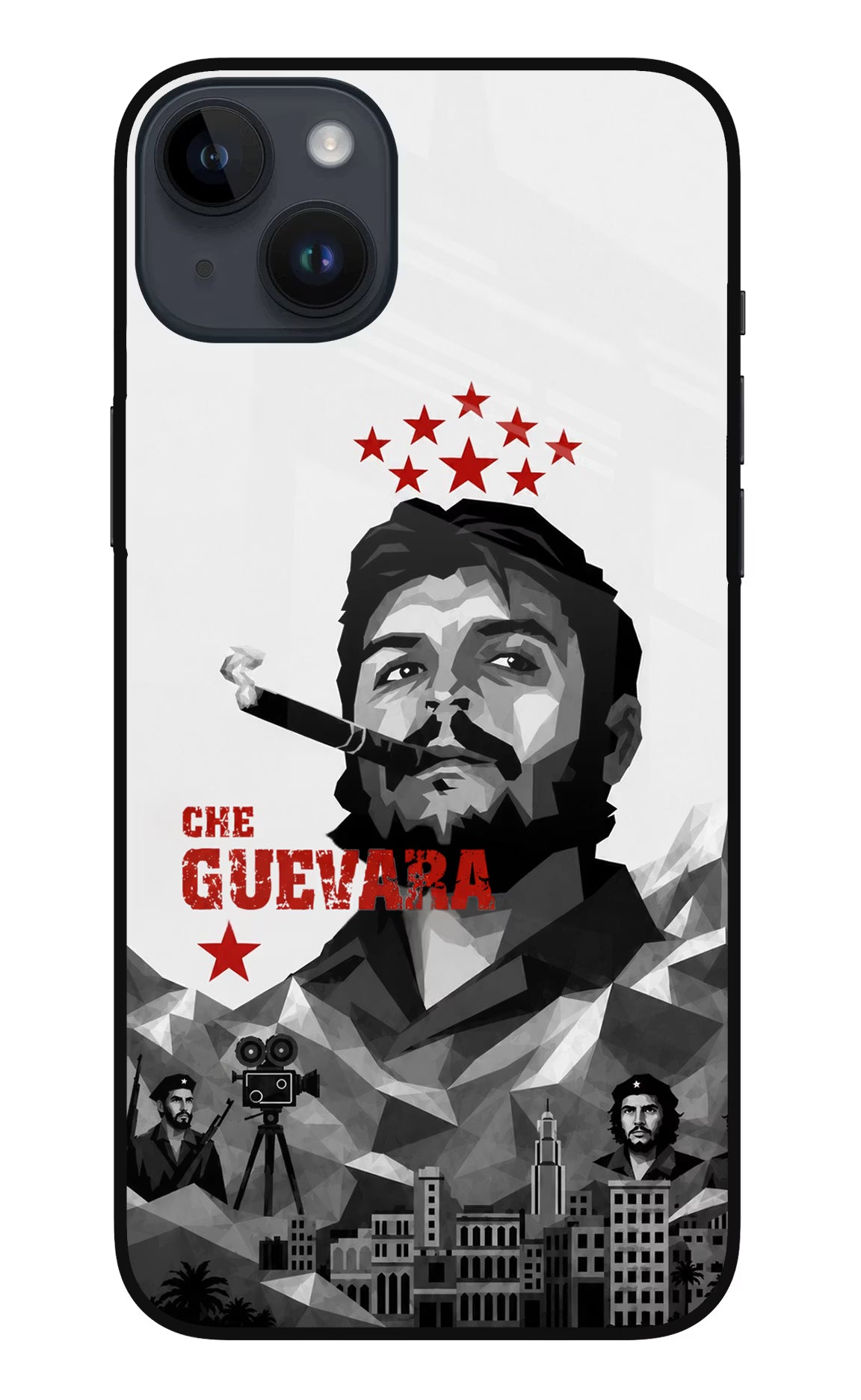 Che Guevara Iconic iPhone 14 Plus Glass Case