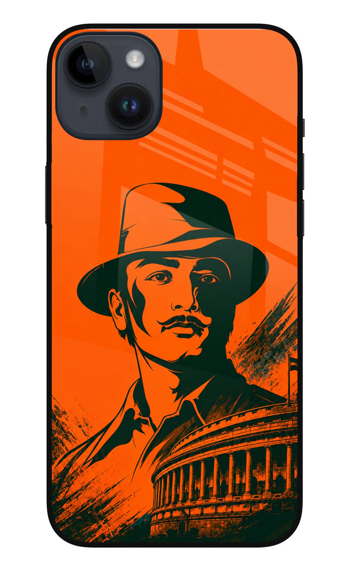 Bhagat Singh Legacy iPhone 14 Plus Glass Case