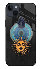 Divine Sun iPhone 14 Plus Glass Case