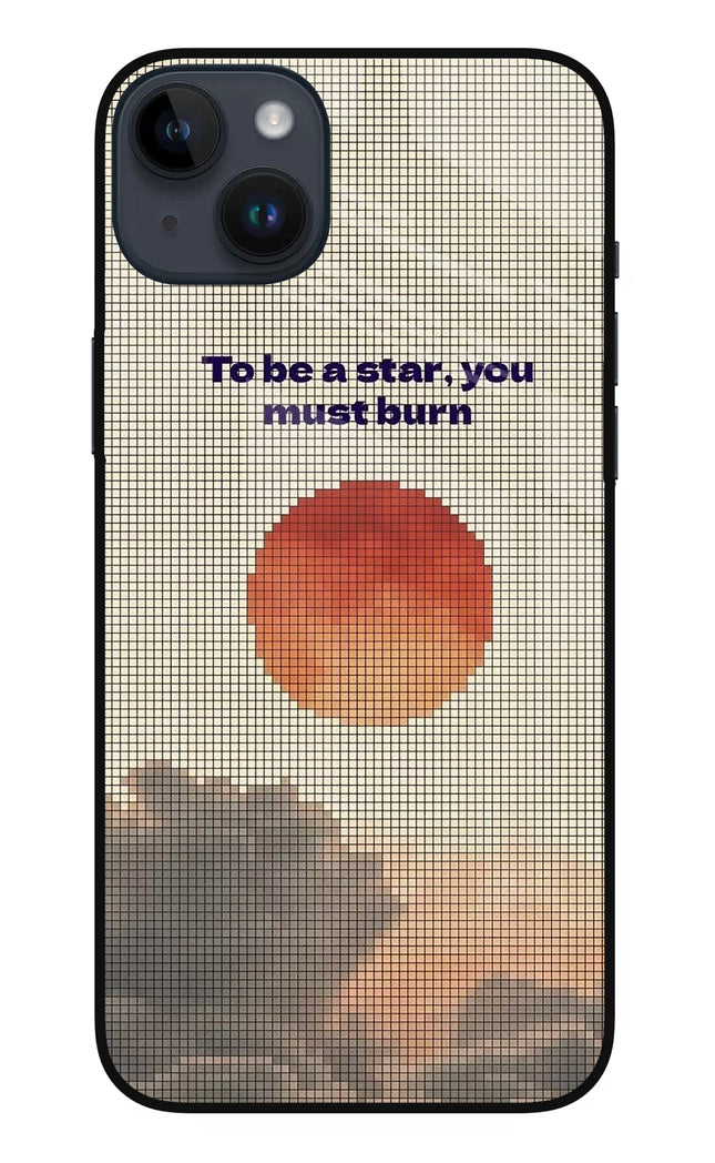 Pixel Sun iPhone 14 Plus Glass Case