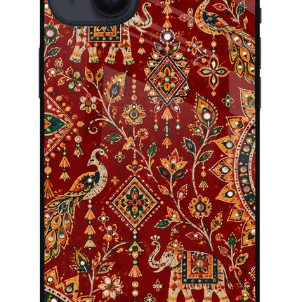 Laal Riwaaz iPhone 14 Plus Glass Case