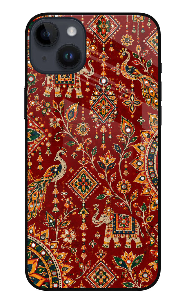 Laal Riwaaz iPhone 14 Plus Glass Case