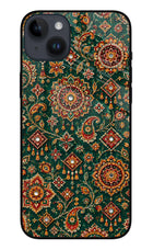 Green Pataka iPhone 14 Plus Glass Case