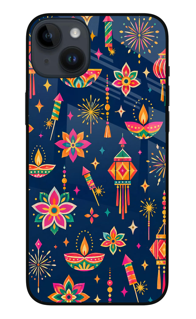 Festive Pop iPhone 14 Plus Glass Case