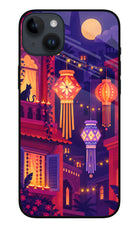 Lantern Lane iPhone 14 Plus Glass Case