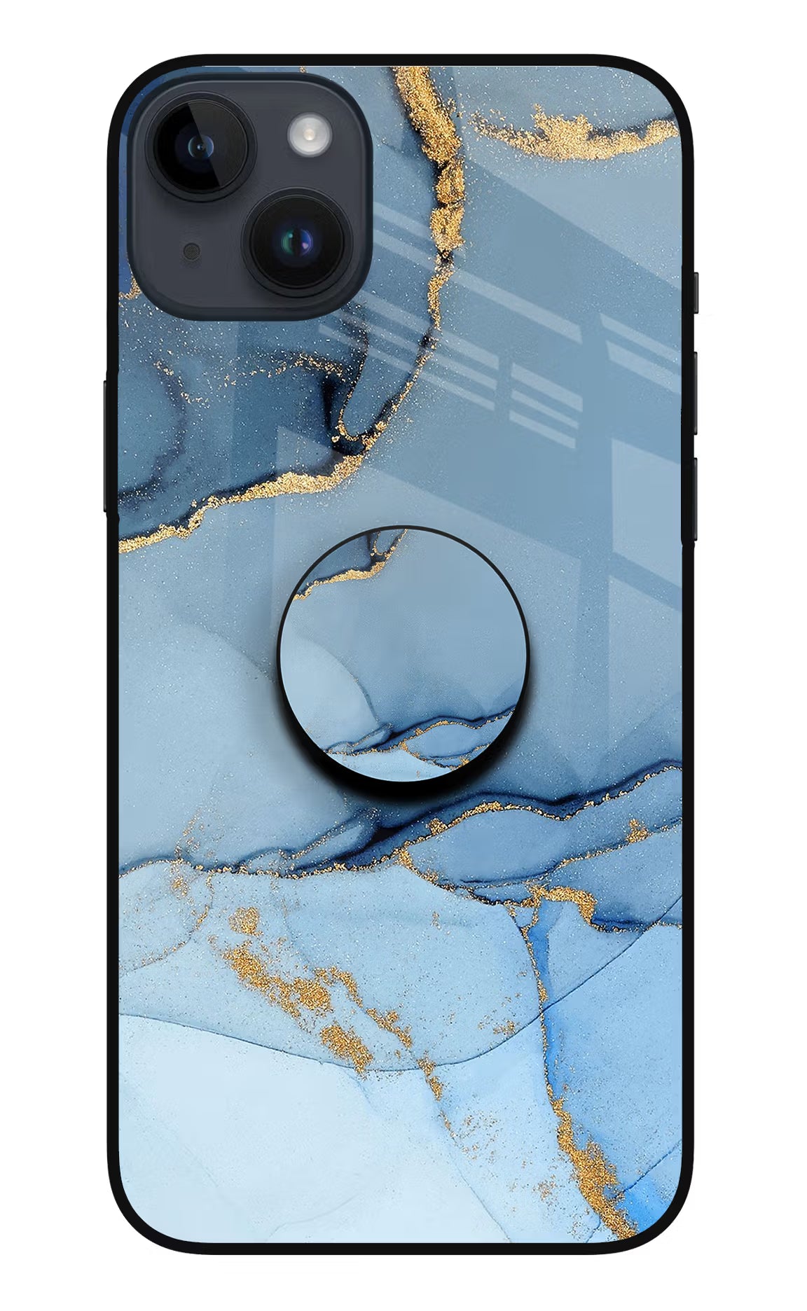 Blue Marble iPhone 14 Plus Glass Case