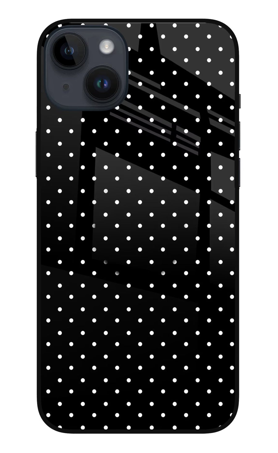 White Dots iPhone 14 Plus Pop Case, Metal case